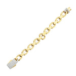 Load image into Gallery viewer, 14ct Anemone Design Gold Bracelet