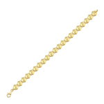 Load image into Gallery viewer, 14ct Acacia Design Gold Bracelet
