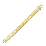 Load image into Gallery viewer, 14ct Freesia Design Gold Bracelet