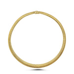 Load image into Gallery viewer, 14ct Moss Design Gold Necklace Collar