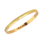 Load image into Gallery viewer, 22ct 10 g Glitter Polished Kibrit Copu Bangle