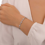 Load image into Gallery viewer, 3.07 Karat Baguette Stone Set Diamond Bracelet