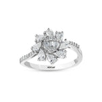 Load image into Gallery viewer, 0.69 Karat Diamond Ring