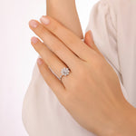 Load image into Gallery viewer, 0.69 Karat Diamond Ring