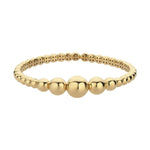 Load image into Gallery viewer, 14ct Chiara Design Gold Cuff Gold Bracelet