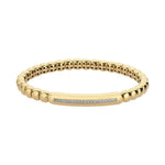 Load image into Gallery viewer, 14ct Carla Design Gold Cuff Gold Bracelet
