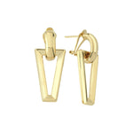 Load image into Gallery viewer, 14ct Alice Design Gold Earrings