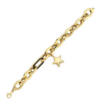 Load image into Gallery viewer, 14ct Yildiz Drop Design Gold Bracelet