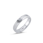 Load image into Gallery viewer, 14ct 4mm White Gold Stone Set Wedding Ring