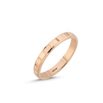 Load image into Gallery viewer, 14ct 4mm Rose Gold Stone Set Wedding Ring