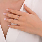 Load image into Gallery viewer, 0.16 Karat Diamond Ring