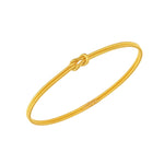 Load image into Gallery viewer, 22ct 13 g Glitter Love Knot Bangle