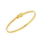 Load image into Gallery viewer, 22ct 13 g Glitter Love Knot Bangle