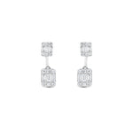 Load image into Gallery viewer, 0.39 Karat Diamond Earrings