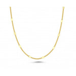 Load image into Gallery viewer, 14ct Spotted Yellow Gold Chain Necklace
