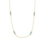 Load image into Gallery viewer, 14ct Mavi Figurlu Design Chain Gold Necklace