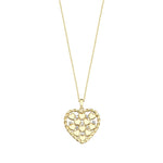 Load image into Gallery viewer, 14ct Heart Figurlu Gold Necklace