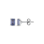 Load image into Gallery viewer, 1.23 Karat Sapphire Earrings