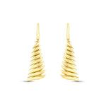 Load image into Gallery viewer, 14ct Rocoso Design Gold Earrings