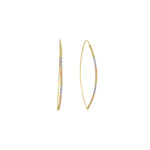 Load image into Gallery viewer, 14ct Lanza Design Dorika Gold Earrings
