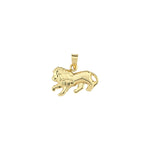 Load image into Gallery viewer, 14ct Lion Design Gold Pendant (Chain Not Included)