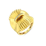 Load image into Gallery viewer, 14ct Famoso Design Gold Ring