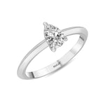 Load image into Gallery viewer, 0.50 Karat GH SI Pear Cut Diamond Ring