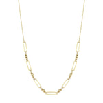 Load image into Gallery viewer, 14ct Dorikali Paperclip Design Gold Necklace