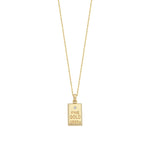 Load image into Gallery viewer, 14ct Design Ingot Gold Necklace