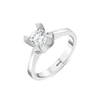 Load image into Gallery viewer, 0.81 Karat EF SI Diamond Solitaire Ring