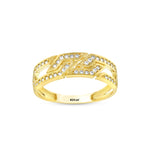 Load image into Gallery viewer, 14ct Alfa Design Gold Ring