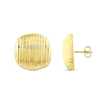 Load image into Gallery viewer, 14ct Slay Design Gold Earrings