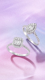 Load image into Gallery viewer, 0.48 Karat FG SI Diamond Solitaire Ring