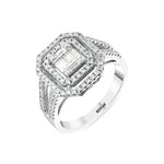 Load image into Gallery viewer, 0.73 Karat FG SI Diamond Baguette Ring