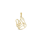 Load image into Gallery viewer, 14ct Anne Cocuk Design Gold Pendant (Chain Not Included)