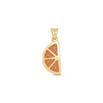 Load image into Gallery viewer, 14ct Orange Design Gold Pendant (Chain Not Included)