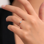 Load image into Gallery viewer, 0.10 Karat GH SI Solitaire Diamond Ring