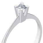 Load image into Gallery viewer, 0.10 Karat GH SI Solitaire Diamond Ring