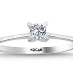 Load image into Gallery viewer, 0.15 Karat GH SI Solitaire Diamond Ring