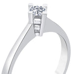Load image into Gallery viewer, 0.15 Karat GH SI Solitaire Diamond Ring