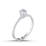 Load image into Gallery viewer, 0.15 Karat GH SI Solitaire Diamond Ring