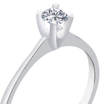 Load image into Gallery viewer, 0.25 Karat GH SI Solitaire Diamond Ring