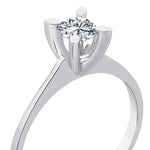 Load image into Gallery viewer, 0.39 Karat GH SI Diamond Solitaire Ring