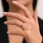 Load image into Gallery viewer, 0.39 Karat GH SI Solitaire Diamond Ring