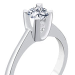 Load image into Gallery viewer, 0.50 Karat GH SI Solitaire Diamond Ring