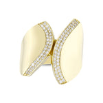 Load image into Gallery viewer, 14ct Affinity Design Gold Ring
