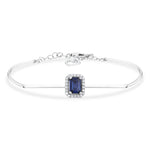 Load image into Gallery viewer, 0.92 Karat Sapphire Diamond Bracelet