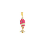 Load image into Gallery viewer, 14ct Mineli Fish Gold Pendant (Chain Not Included)