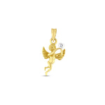 Load image into Gallery viewer, 14ct Melek Design Gold Pendant (Chain Not Included)