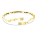 Load image into Gallery viewer, 14ct Breezy Design Gold Cuff Bracelet
